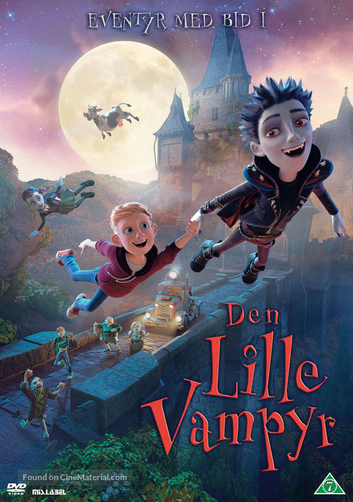 The Little Vampire 3D - Danish DVD movie cover