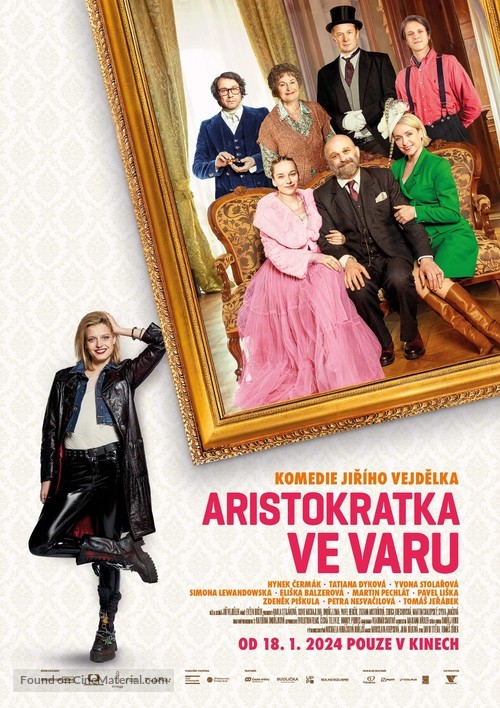 Aristokratka ve varu - Czech Movie Poster