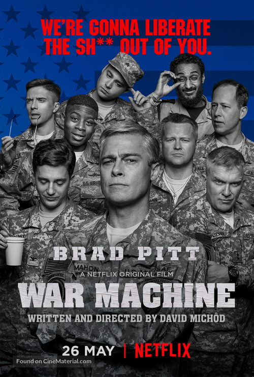 War Machine - British Movie Poster