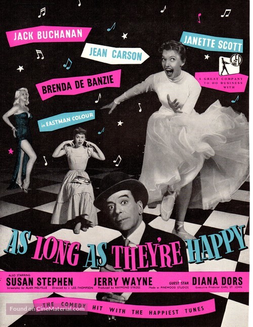 As Long as They&#039;re Happy - British Movie Poster