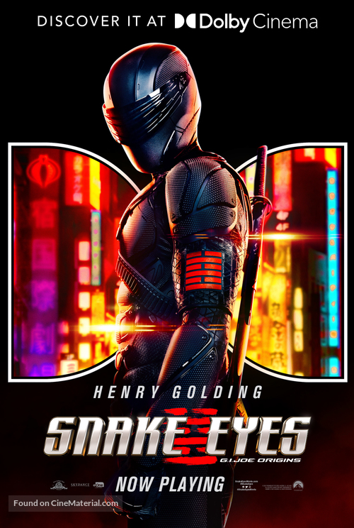 Snake Eyes: G.I. Joe Origins - International Movie Poster