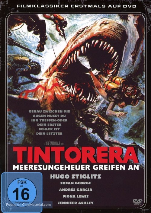 &iexcl;Tintorera! - German Movie Cover