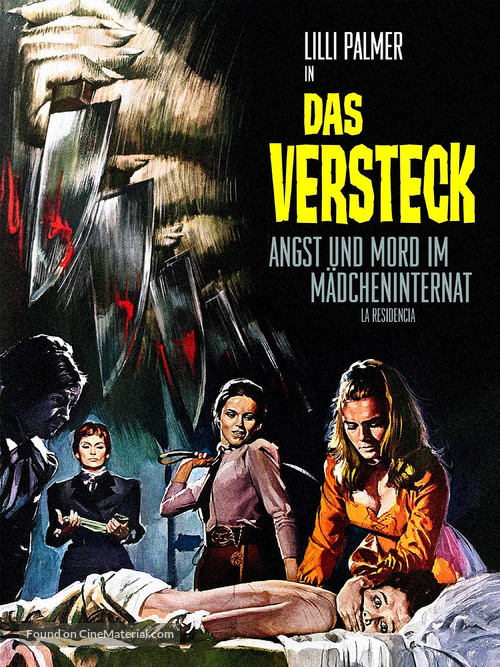 La residencia - German Blu-Ray movie cover