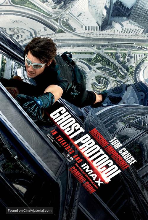 Mission: Impossible - Ghost Protocol - British Movie Poster