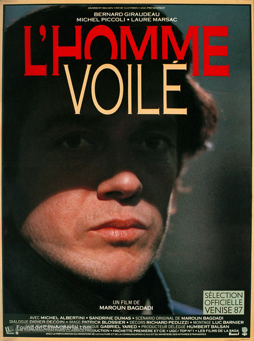 L&#039;homme voil&eacute; - French Movie Poster