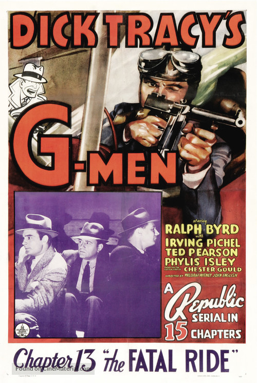 Dick Tracy&#039;s G-Men - Movie Poster