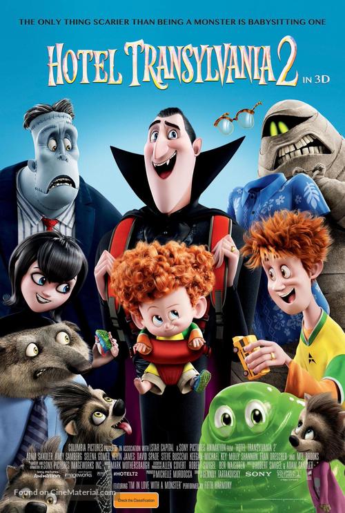 Hotel Transylvania 2 - Australian Movie Poster