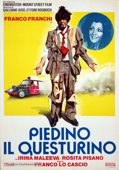 Piedino il questurino - Italian Movie Poster