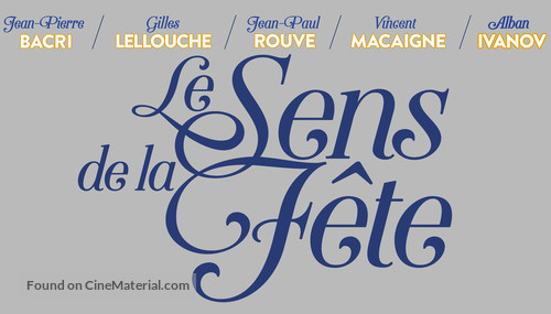 Le sens de la f&ecirc;te - French Logo
