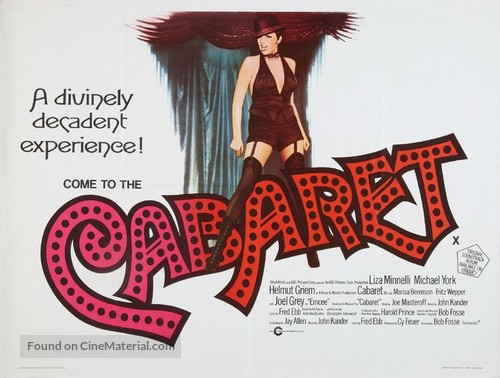 Cabaret - British Movie Poster