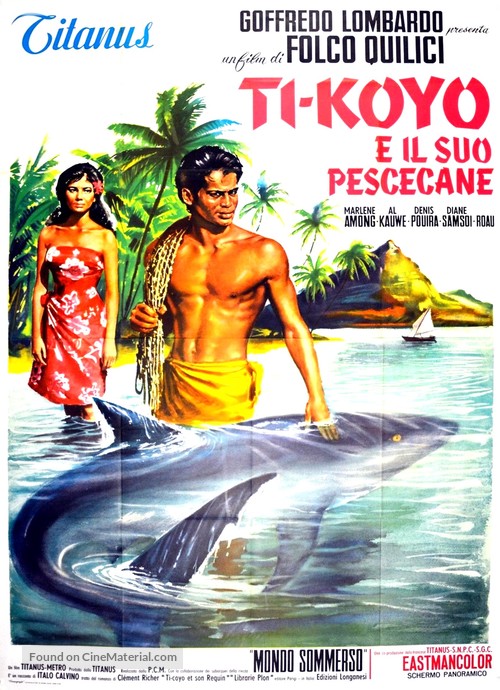 Ti-Koyo e il suo pescecane - Italian Movie Poster