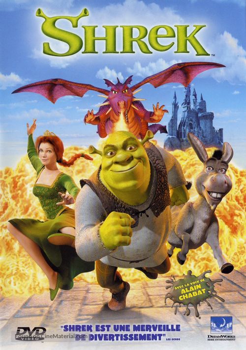 Shrek - French DVD movie cover