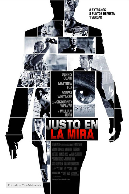 Vantage Point - Mexican Movie Poster