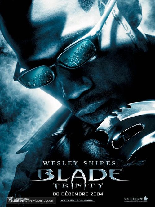 Blade: Trinity - French Teaser movie poster