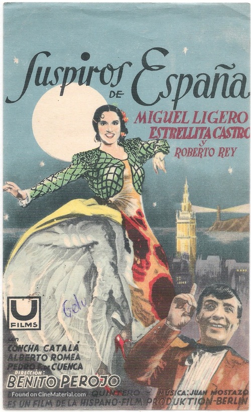 Suspiros de Espa&ntilde;a - Spanish Movie Poster