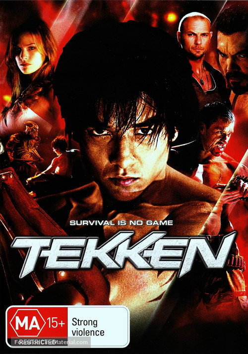 Tekken - Australian DVD movie cover