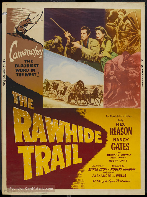 The Rawhide Trail - Movie Poster