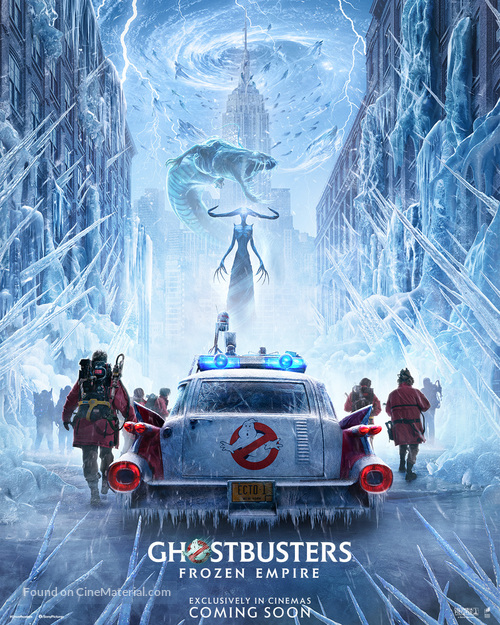 Ghostbusters: Frozen Empire - British Movie Poster