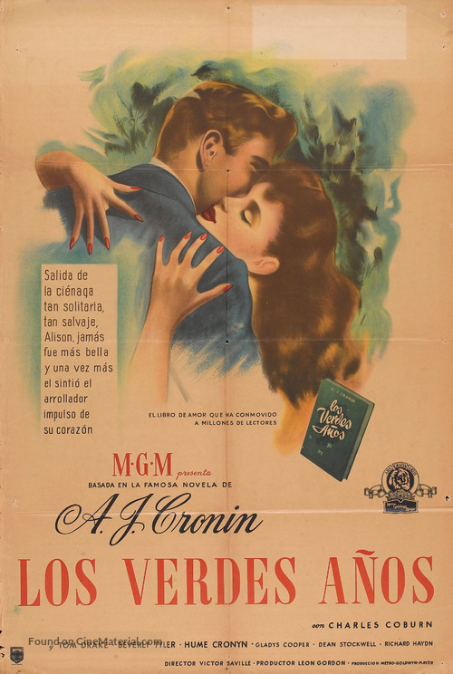 The Green Years - Argentinian Movie Poster