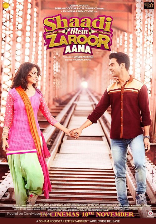 Shaadi Mein Zaroor Aana - Indian Movie Poster