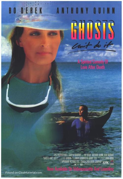 Ghosts Can&#039;t Do It - Movie Poster