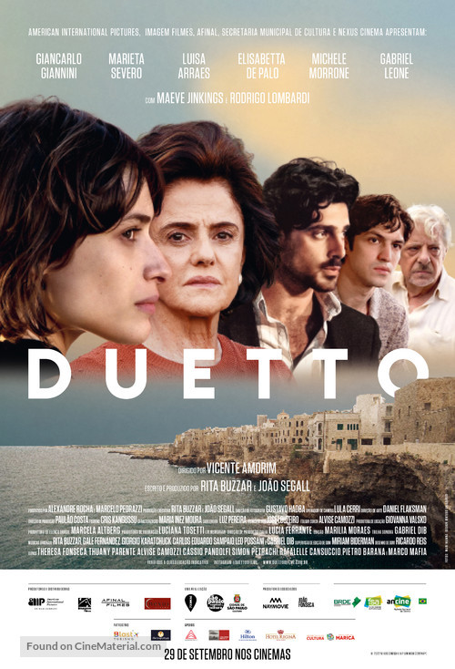 Duetto - Brazilian Movie Poster
