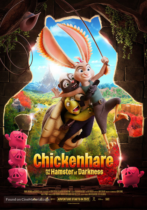 Chickenhare and the Hamster of Darkness - Movie Poster