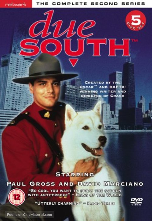 &quot;Due South&quot; - British DVD movie cover