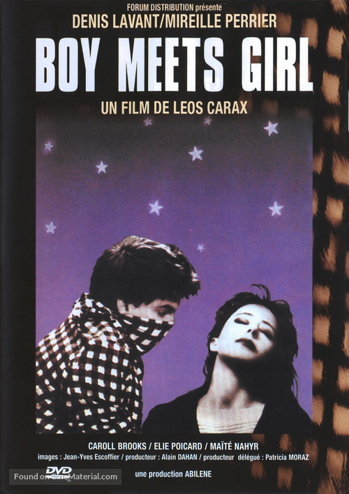 Boy Meets Girl - French Movie Cover