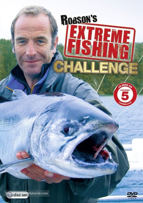 &quot;Extreme Fishing with Robson Green&quot; - British DVD movie cover