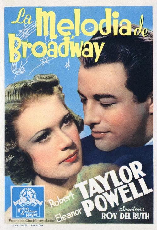 Broadway Melody of 1938 - Spanish Movie Poster