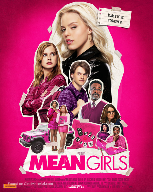 Mean Girls - Australian Movie Poster