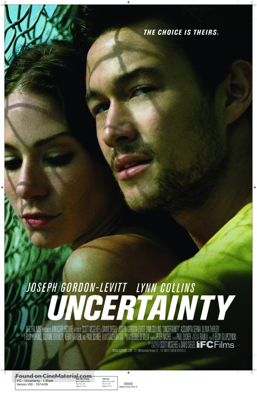 Uncertainty - Movie Poster