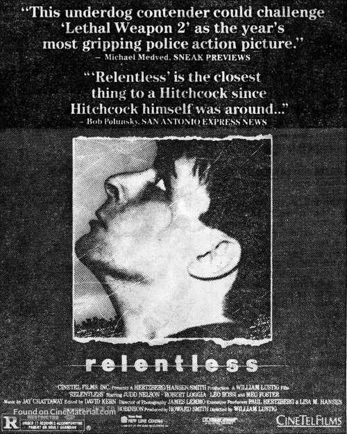 Relentless - Movie Poster