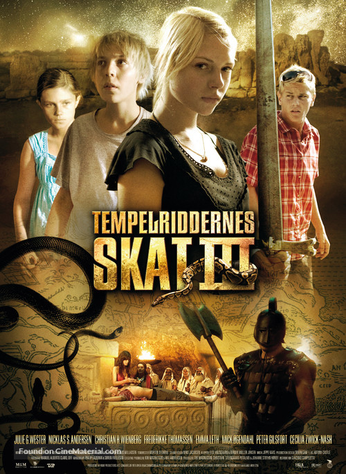 Tempelriddernes skat III: Mysteriet om slangekronen - Movie Poster