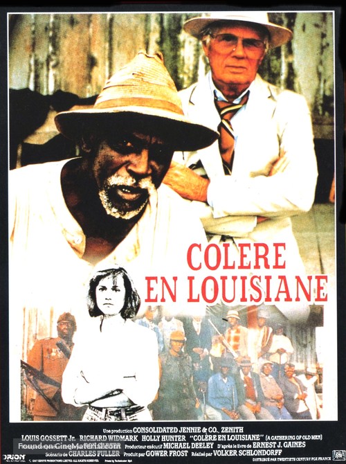 A Gathering of Old Men - French Movie Poster
