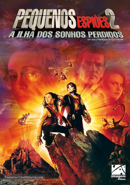 Spy Kids 2: Island of Lost Dreams - Brazilian DVD movie cover