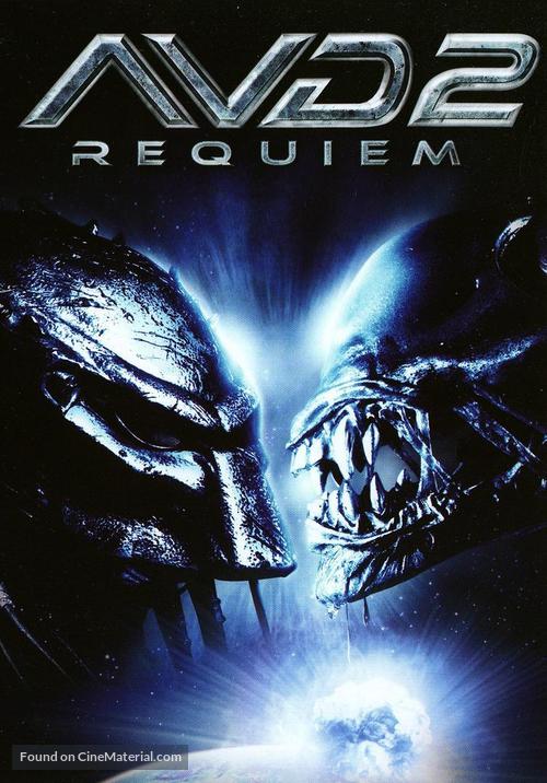 AVPR: Aliens vs Predator - Requiem - Argentinian DVD movie cover