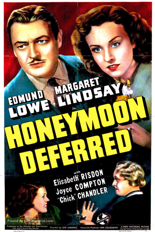 Honeymoon Deferred - Movie Poster