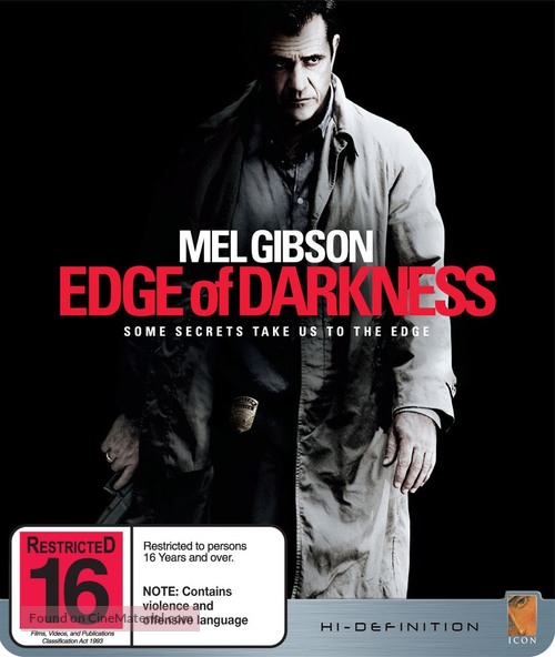 Edge of Darkness - New Zealand Blu-Ray movie cover
