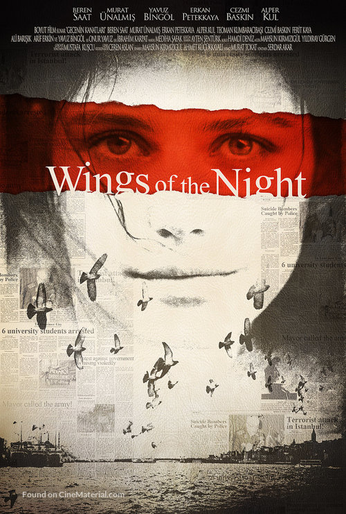Gecenin kanatlari - International Movie Poster