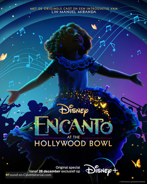 Encanto at the Hollywood Bowl - Dutch Movie Poster