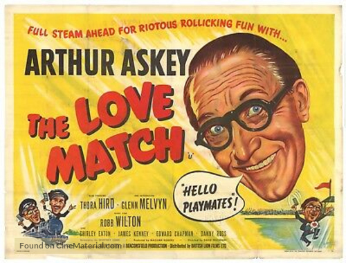 The Love Match - British Movie Poster