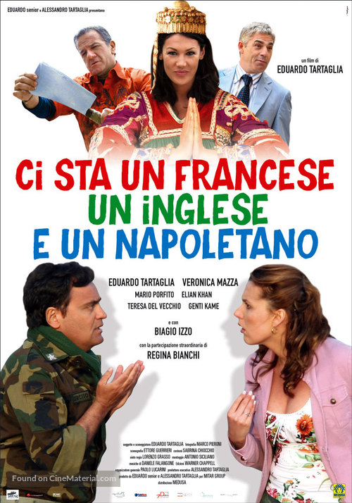 Ci sta un francese, un inglese e un napoletano - Italian Movie Poster