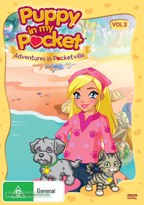 &quot;Puppy in My Pocket: Adventures in Pocketville&quot; - Australian DVD movie cover