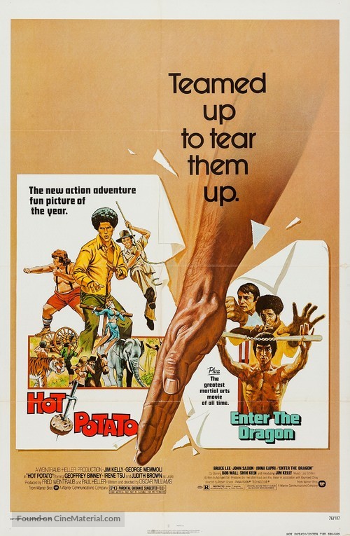 Enter The Dragon - Combo movie poster