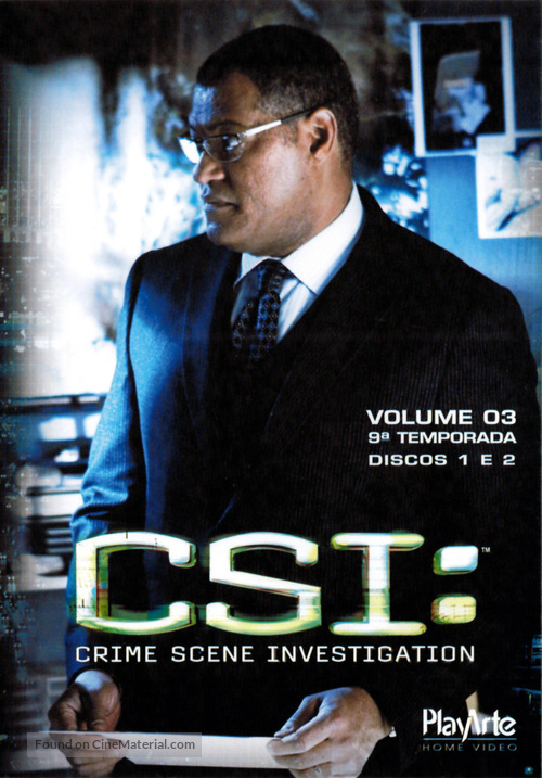 &quot;CSI: Crime Scene Investigation&quot; - Brazilian DVD movie cover