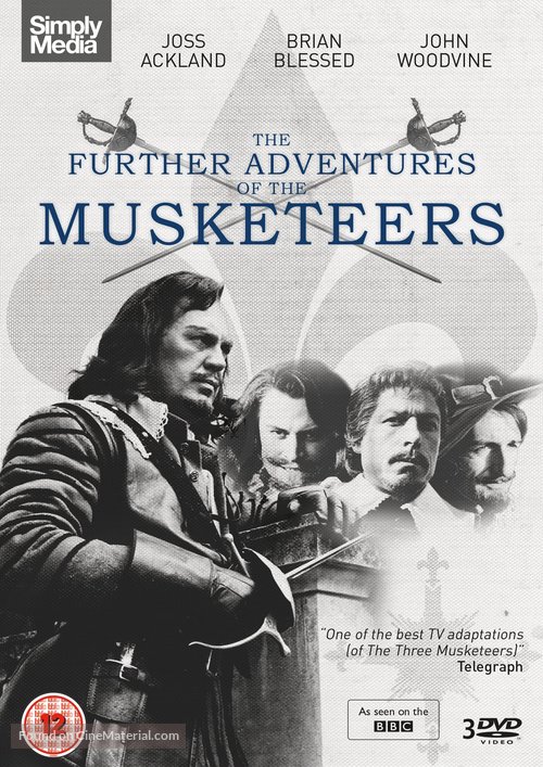 &quot;The Further Adventures of the Musketeers&quot; - British DVD movie cover