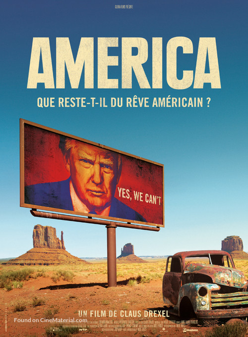 America - French Movie Poster