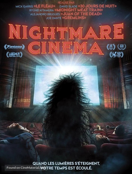 Nightmare Cinema - French DVD movie cover
